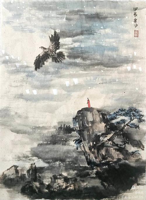 远观云海笼罩，近看入画丹青，这便是“千瀑之市
