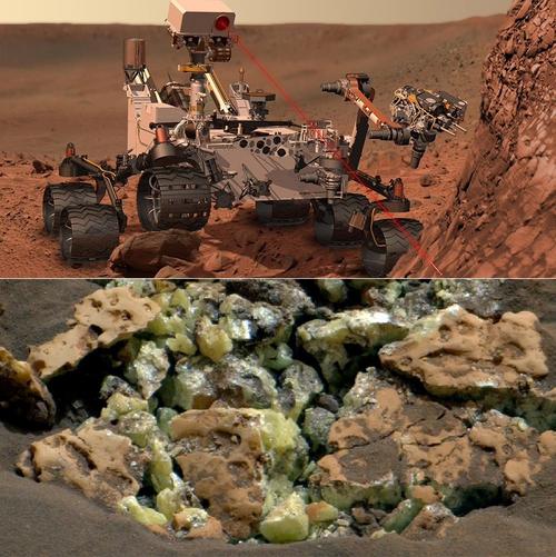 美国宇航局火星车重大发现：火星生物首次现身？