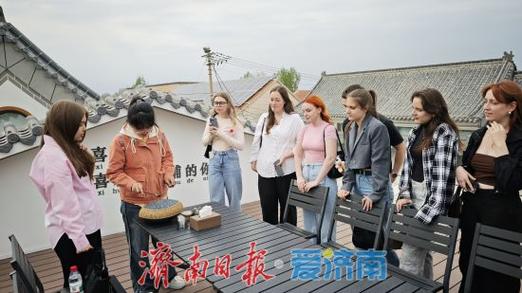 “山东财经大学国际教育学院中华优秀传统文化社会实践基地”在商河揭牌