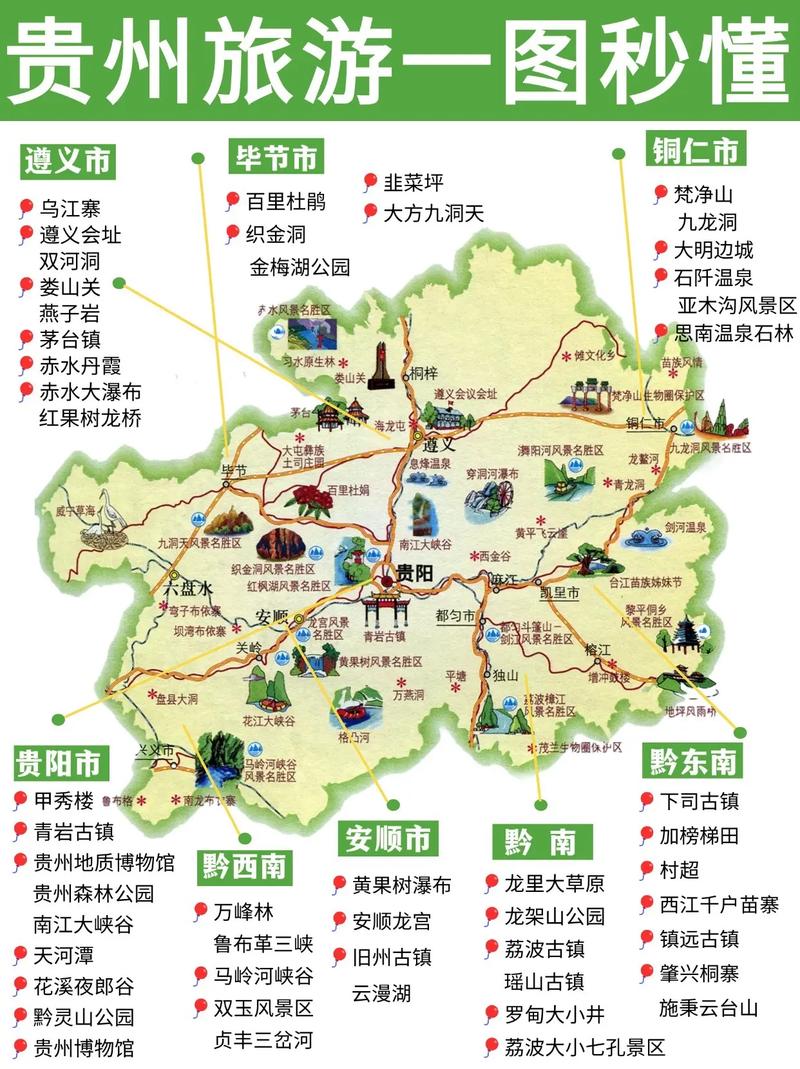 答应我！五一”来贵州，请码住《贵州度假地图》